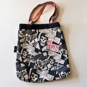 Misfits reversible tote bag